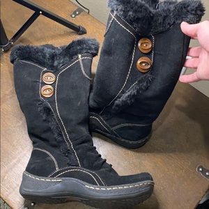 Baretrap mid calf boots, size 7